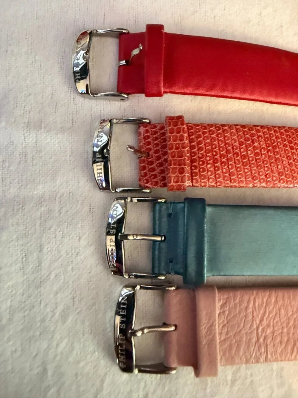 Philip Stein Teslar Dual Time Watch + 4 Interchangeable Bands